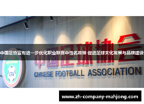 中国足协宣布进一步优化职业联赛中性名政策 促进足球文化发展与品牌建设